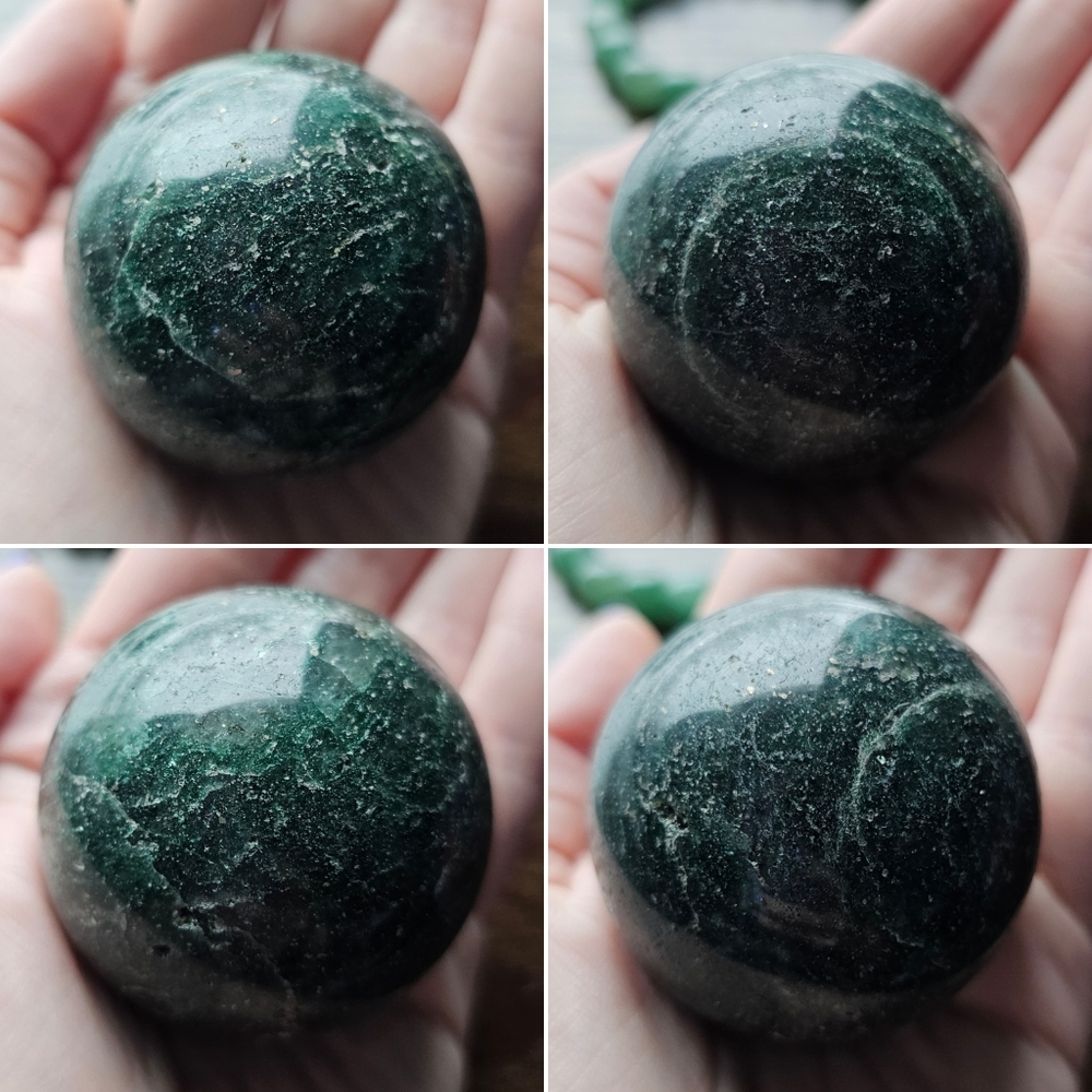 8 Pc Green Crystal Collection Bundle - Picture 3 of 8